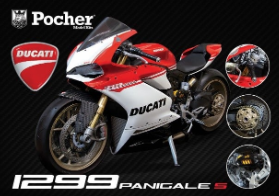 Pocher 1/4 scale Ducati Panigale Anniversario kit HK110