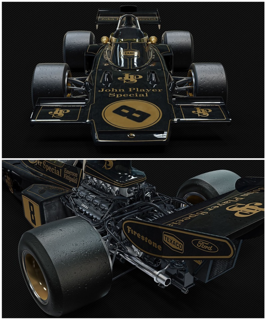 Pocher 1/8 1:8 scale Lotus 72 72D F1 kit HK114 Formula One Pocher 1/8 1:8 scale Lotus 72 72D F1 kit HK114 Formula One