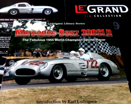 LeGrand 1/8 Collection Mercedes 300 SLR Coupe metal kit LE102