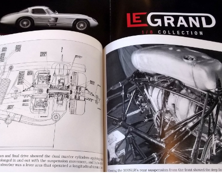 LeGrand 1/8 Collection Mercedes 300 SLR Coupe metal kit LE102