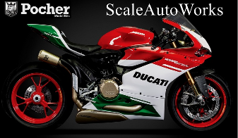 Pocher 1/4 scale Ducati Panigale Final Edition kit HK117