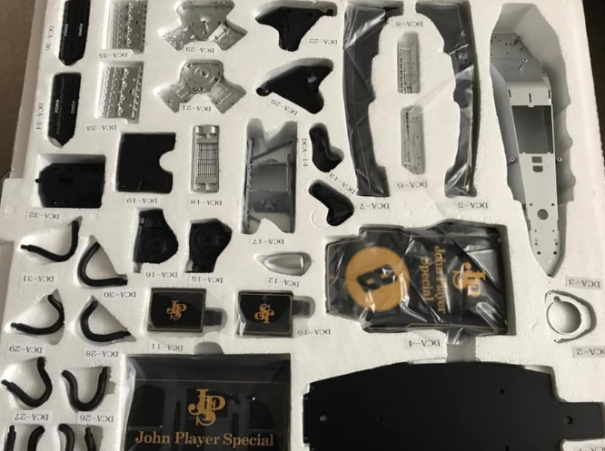 Pocher 1/8 scale Lotus 72 72D F1 kit HK114 parts Emerson Fittipaldi Pocher 1/8 scale Lotus 72 72D F1 kit HK114 parts Emerson Fittipaldi