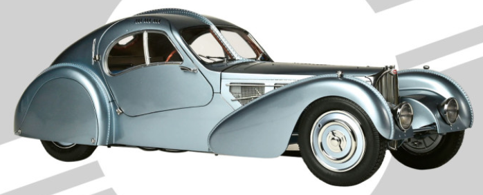 IXO 1/8 Bugatti Type 57 SC Atlantic kit IXO 1/8 Bugatti Type 57 SC Atlantic kit