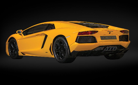 Pocher 1/8 yellow Lamborghini Aventador HK119 kit