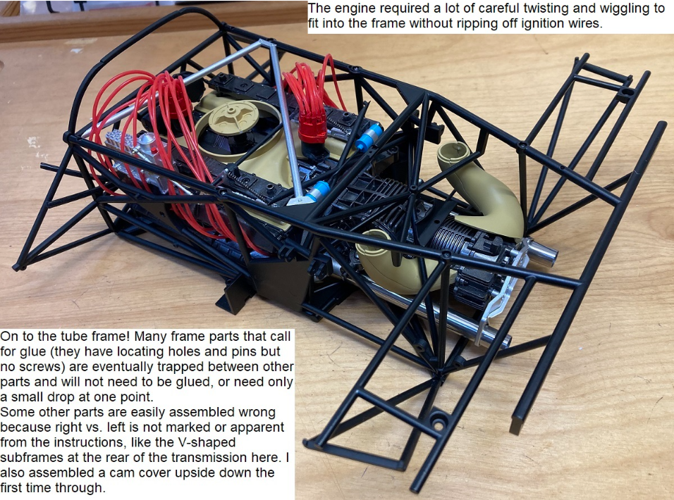 Pocher 1/8 Gulf Porsche 917 K kit HK118  build photo