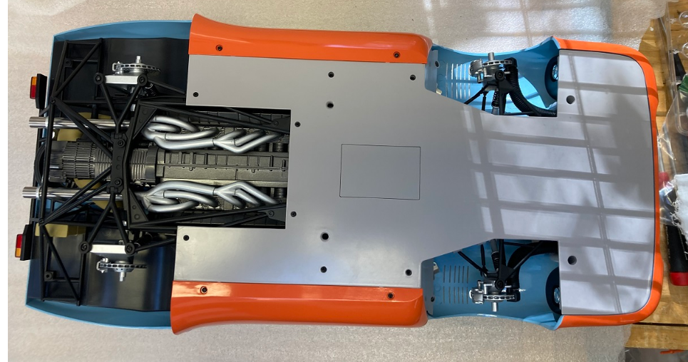 Pocher 1/8 Gulf Porsche 917 K kit HK118  build photo Pocher 1/8 Gulf Porsche 917 K kit HK118  build photo