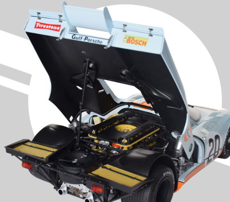 IXO 1/8 scale 1970 Gulf Porsche 917 KH Le Mans kit IXO 1/8 scale 1970 Gulf Porsche 917 KH Le Mans kit