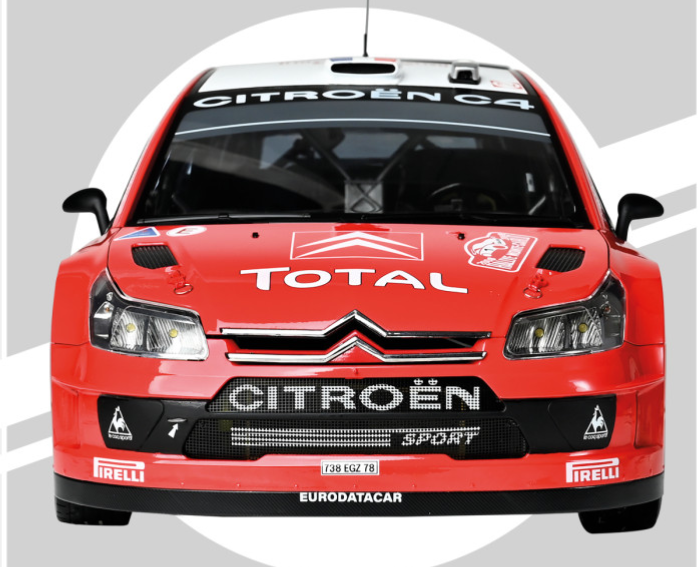 IXO 1/8 scale Citroen C4 WRC Sebastien Loeb kit