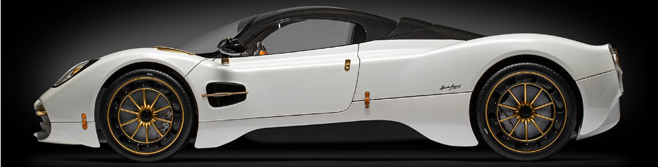 Pocher 1/8 scale Pagani Utopia Bianco Pearla kit HK123