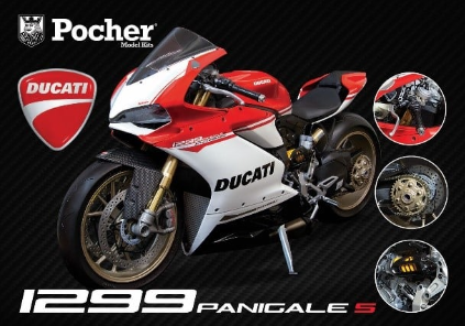 Pocher HK107 HK110 HK117 Ducati Panigale Anniversario 1/4 1:4 scale kit