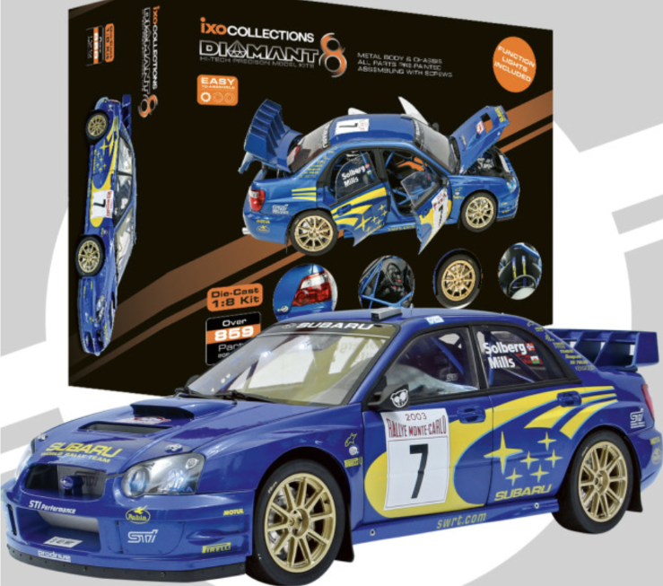 IXO 1/8 Subaru Impreza WRC WRX kit