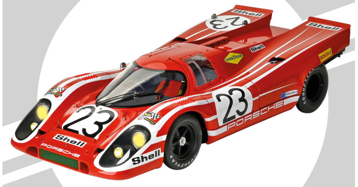 IXO 1/8 scale red Porsche 917 KH kit