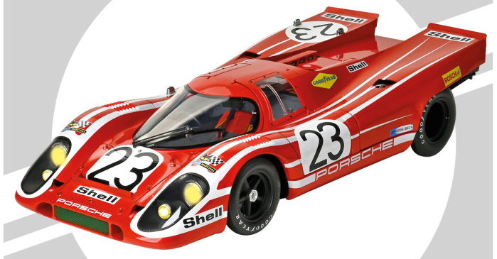 IXO 1/8 scale red Porsche 917 KH kit IXO 1/8 scale red Porsche 917 KH kit