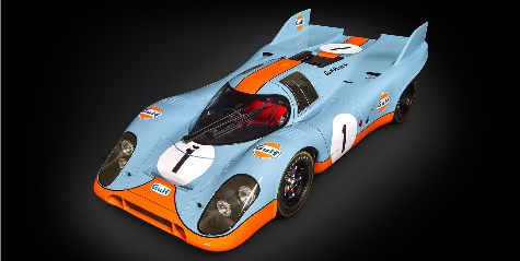 Pocher 1/8 Gulf Porsche 917 kit HK118