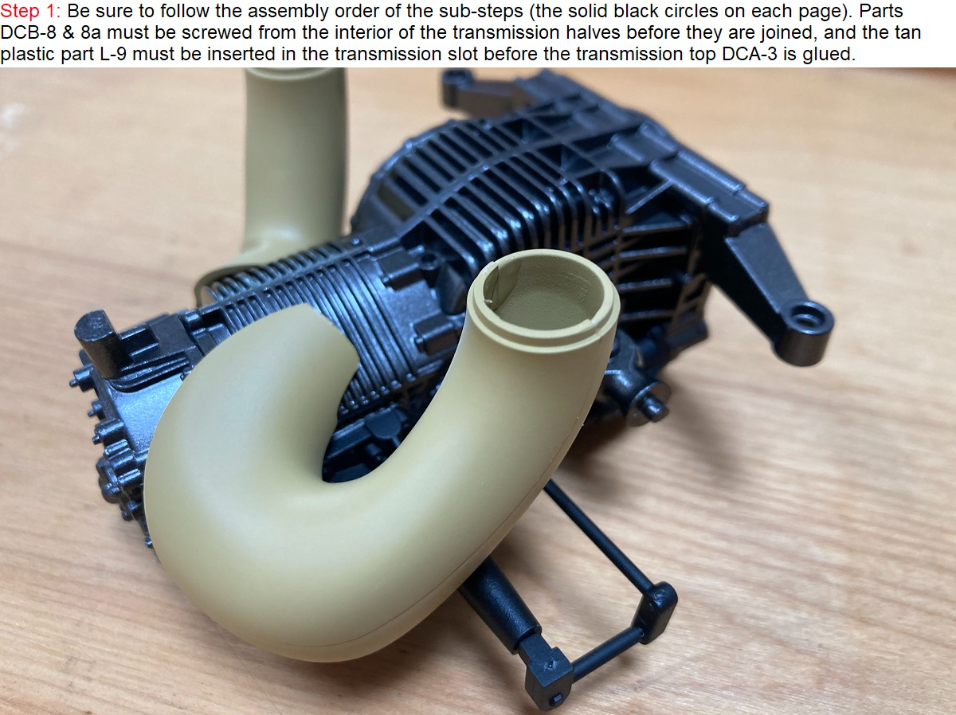 Pocher 1/8 Gulf Porsche 917 K build photo Pocher 1/8 Gulf Porsche 917 K build photo