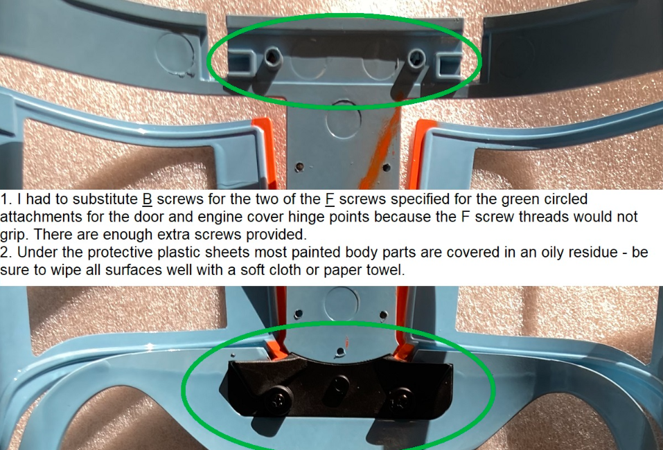 Pocher 1/8 Gulf Porsche 917 K build photo Pocher 1/8 Gulf Porsche 917 K build photo