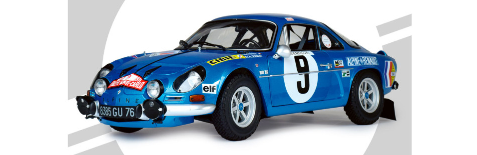 IXO 1/8 scale Alpine A110 1600 S Rally kit IXO 1/8 scale Alpine A110 1600 S Rally kit